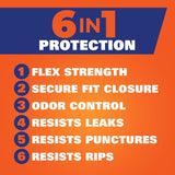 Hefty Ultra Strong 13 Gallon Trash Bags, 80 Bags - Ruhaa Store