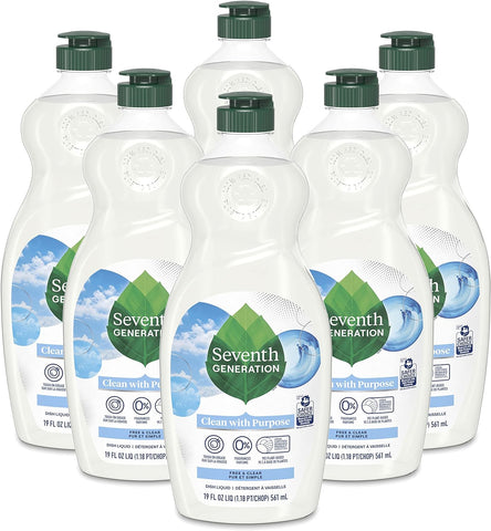 Seventh Generation Dish Liquid Soap (Pack of 6) - Ruhaa Store